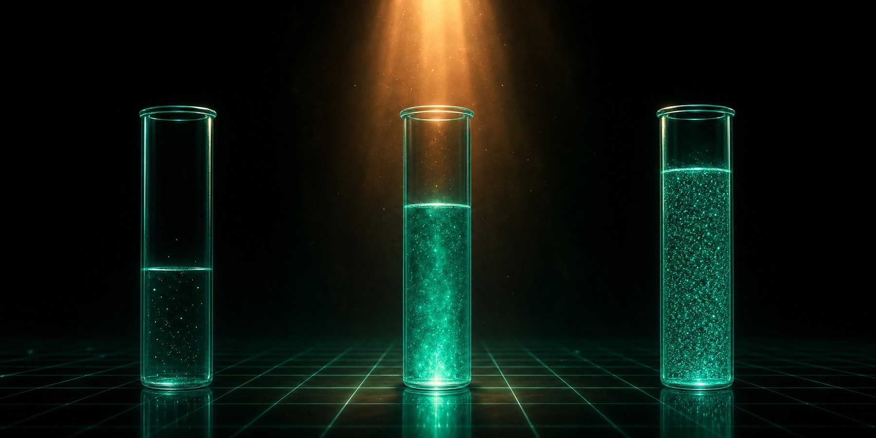 Three compounds, three separate records, held apart rather than blended.